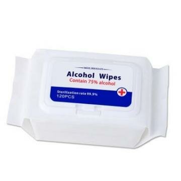 High Efficient Disinfectant 75% Alcohol Wet Wipe for Cleaning W01